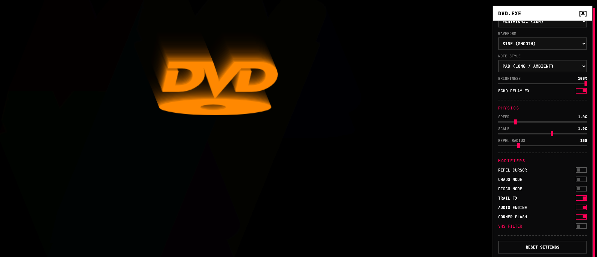 DVD Logo Simulator